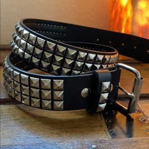 Vintage studded belt
